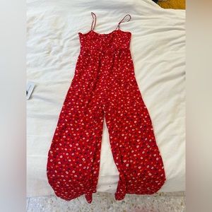 Madewell floral romper